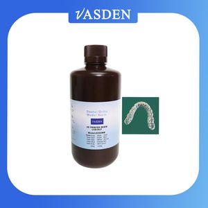 Vasden 3D Printing Dental PRO Model Resin Temporary Crowns Resins Light-Curing Dental Model Modeling 1000g 500g