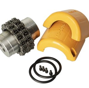 Driven Chain Shaft Coupling with Chain and Sprocket for Industry Machinery