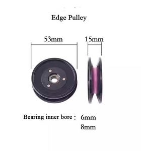 Wear-Resistant 1015 Plastic-Ceramic Combined Guide Pulley for Wire Processing