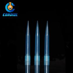 Cordial Lab 1000UL PP Disposable Blue Pipette Tips for Laboratory Use