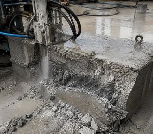 550kw High Pressure Plunger Pump for Bridge Reinforced Concrete Demolition