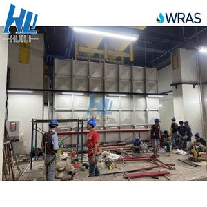 Wras SMC GRP Sectional Fiber Glass Rain Water Storage Tanks for Irrigation