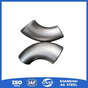 45/60/90/180 Degree Bend Black Carbon Stainless Steel Pipe Fitting Weld Seamless Elbow