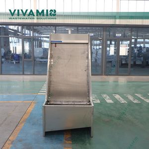 Inclined Static Screen for Continuous Solid Separation in Wwtp