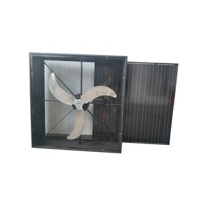 OEM/ODM HVAC Axial Flow Exhaust Fan 3 Blades Wall-Mounted Ventilation DC Solar Brushless Motor Fan for Greenhouse