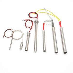 12V 24V 48V 110V 220V Air Cartridge Heater Element Electric Industrial Heater