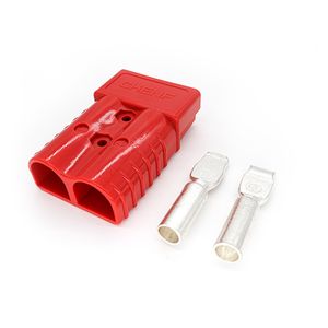 50A Fast Charging Install Battery Connector Hight Automotive with 2p Brass Pins