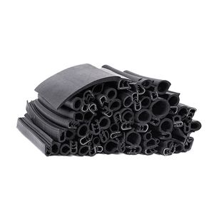U Shape Anti Collision Car Window Door Trim Flexible Edge Seal Weatherstrip Rubber Seal Strip