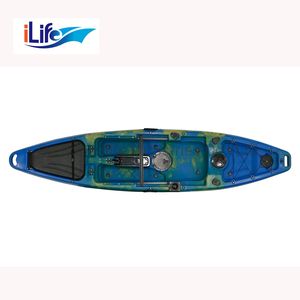Ilife New Type Single Electric Motor Fishing Boat Kayak with Pedal Drive