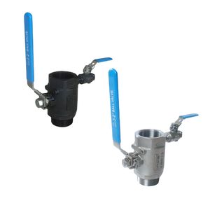 2PC Wcb/CF8m NPT Isolator 1500psi 2000psi 1/2/3in Ball Valve