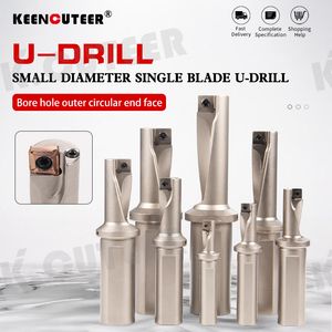 U-Drill Violent Drilling Lathe Tool Holder Shank Deep Hole Flat Bottom CNC