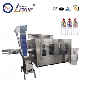 Automatic Carbonated Soft Drink Sparkling Water Filling Production Line/ Juice CSD Drink Filling Machine