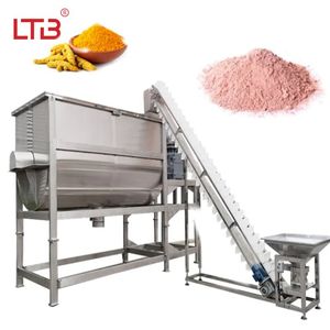 Low Price 500kg 1000kg Stainless Steel Horizontal Ribbon Dry Powder Mixer Food Industrial Trough-Shaped Screw Blender Mixing Equipment