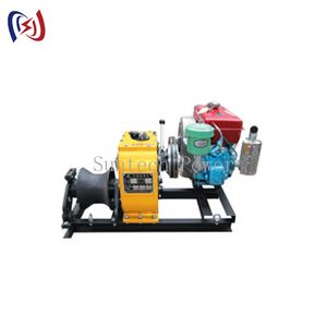 Diesel Engine Powered Winch with Variable Speed Control