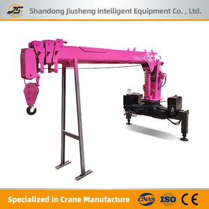 3/4 Ton Truck Small Cranes Pickup Truck Hydraulic Telescopic Booms Hydraulic Boom