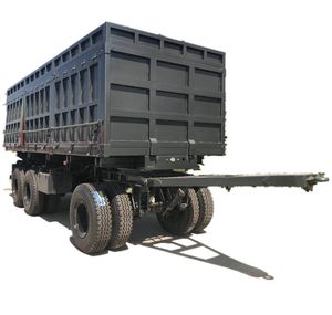 Full Cargo Trailer 3axles Dolly Lorry