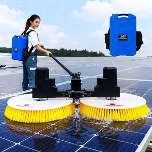3.5m AC Electric Handheld Solar Panel Cleaning Brush