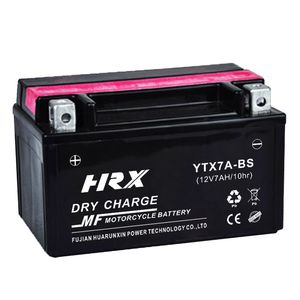 Ytx7a-BS Dry Charge Mf Motorcycle Battery Motorcycle Spare Parts for ATV 250 Cc