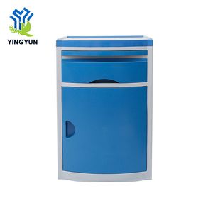 Hospital Furniture Medical ABS Plastic Hospital Bedside Locker Cabinet Medical Bedside Table Cabinet