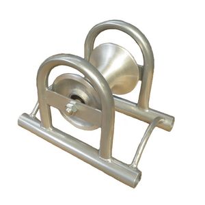 Electrical Corner Cable Roller with Aluminum Wheel Nylon Cable Pulley
