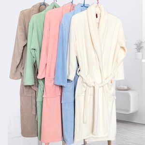 Customized Logo Terry Design Material 100% Cotton Hotel Bathrobe