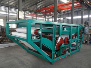 Sludge Dewatering Machine Belt Filter Press for Mining Industry Urban Sewage Treatment