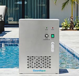 Flygoo Ozonaqua Built-in Oxygen Swimming Pool Ozone Generator Water Purifier 3G 5g 10g