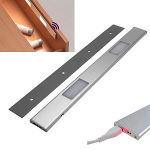 12V Portable USB Rechargeable LED Under Cabinet Light Sensor Cupboard Light IR Sensor Closet Drawer Battery Light Wardrobe Battery Light