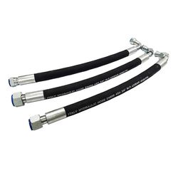 Steel Wire Braided Spiral Hydraulic Rubber Hose Flexible Rubber Oil Hose