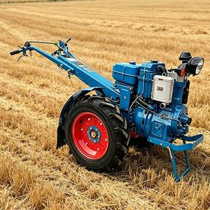 Versatile Diesel Walking Tractor for All Terrain Agricultural Use