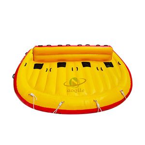 Commercial Water Entertainment Inflatables Water Ski Towable Inflatable Sofa