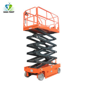 8~12m Electric Drivable Self Propelled Hydraulic Scissor Lift with Ce