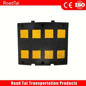 Rubber Speed Bump for Heavy Duty Traffic Control Use