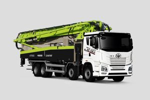 Used Concrete Pump Chinese FAW Chassis 38m Pumping Zoomlion Concrete Pump for Good Price Sale