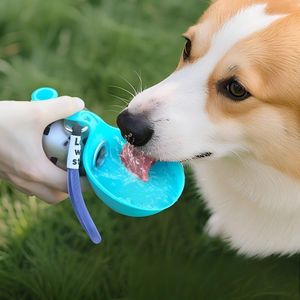 New Style 304 Stainless Steel Dog Water Bottle Portable Pet Travel Water Cup for Outdoor Walking Hiking