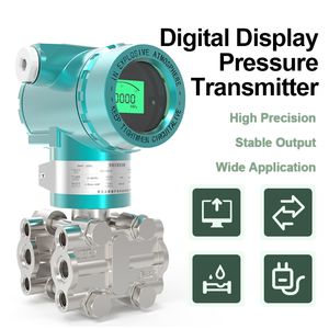 Digital Display Pressure Transmitter for water/gas supply systems, hydraulic pneumatic equipment