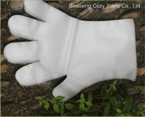 Hot Sale Disposable White Transparent LDPE Glove