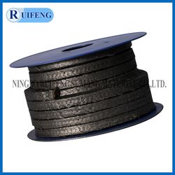 Graphited Asbestos Lubricated Square Gland Packing Gasket for Heat Insulation and Sealing Valve