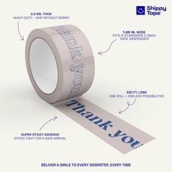 Eco-Friendly Water-Resistant BOPP Packing Tape for Carton Sealing