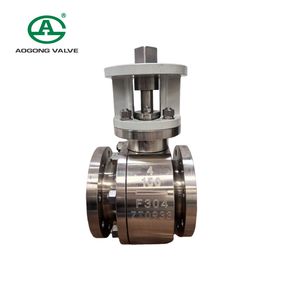 3PC Ball Valve Forging Stainless Steel High Pressure Trunnion Mounted Ball Valve
