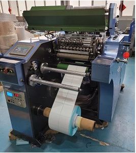 Adhesive Label Thermal Transfer Ribbon Rotary Die Cutting Machine Roll to Roll Die Cutter Digital Sticker Label Cutting Machine