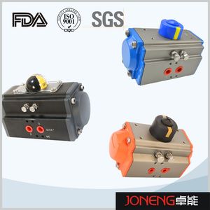 Aluminum Alloy Rotary Pneumatic Rack & Pinion Actuator for Valve Automation Wenzhou Vavula Price