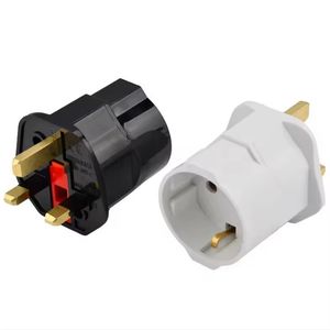 EU to UK Standard Power Converter Socket Adapter 13A 250V