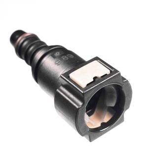 Hot Selling Automotive Parts Engine Spare 2 Button QC Customization Diesel Corrugated Fuel Hose Injector Connector