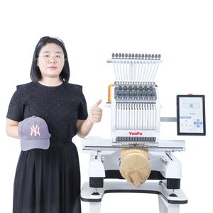 Single Head Multi Needle 240*400mm Home Use Computerized Embroidery Machine New Condition with Engine Core Made in China