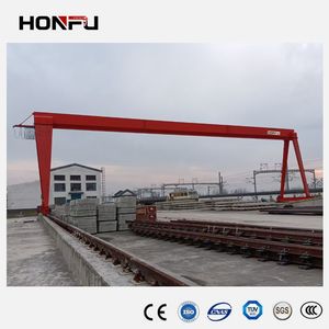 Good Price 35t Aluminum Beam Lifting Hoist Mobile Gantry Crane with CE Ljmj-35