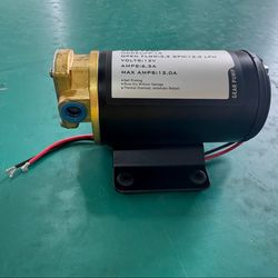 Mambaflo Positive Displacement Gear Pump 12V Electric Mini Fuel Pump Self Priming Dry Running for Car Oil Change RV Agricultural Diesel Transfer
