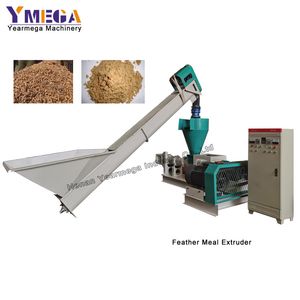 Advanced Design Automatic Production Poultry Chicken Birds Feather Flour Extruding Production Line