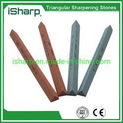 Isharp Aluminum Oxide Triangular Sharpening Stones with High Quality
