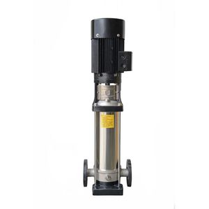 Electric Centrifugal Water Booster Stainless Steel Pipeline Vertical Multistage Pump